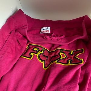 Supreme and Fox collaboration sweatpants mens XL